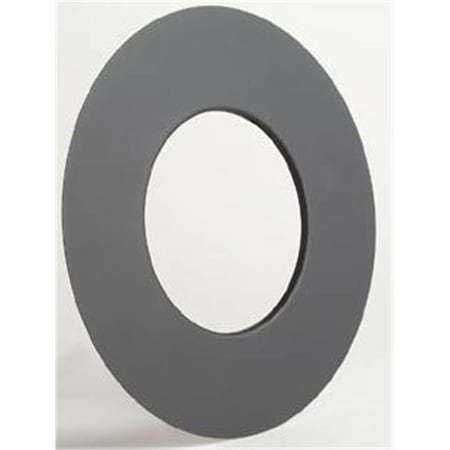 Integra Miltex Selkirk Corporation 2700B 7 Inch  Heat-fab 22-ga Welded Black Stovepipe Trim Collar 21182